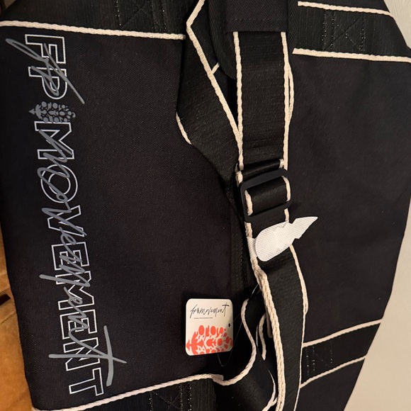 Free people Black Duffel Bag